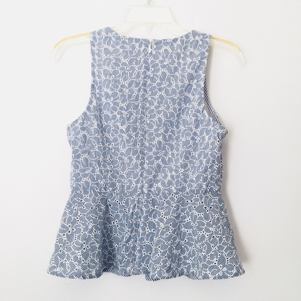 ANTHROPOLOGIE HD in PARIS Pia Peplum Tank - Picture 5 of 8